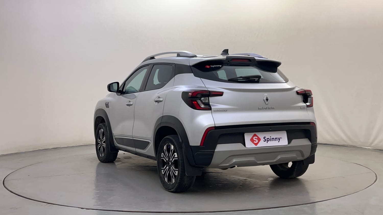 Used 2021 Renault Kiger RXZ 1.0 Turbo MT CNG (Outside Fitted) Cng Manual exterior LEFT REAR CORNER VIEW