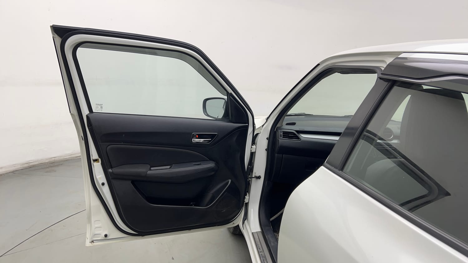 Used 2019 Maruti Suzuki Swift VXi AMT Petrol Automatic interior LEFT FRONT DOOR OPEN VIEW