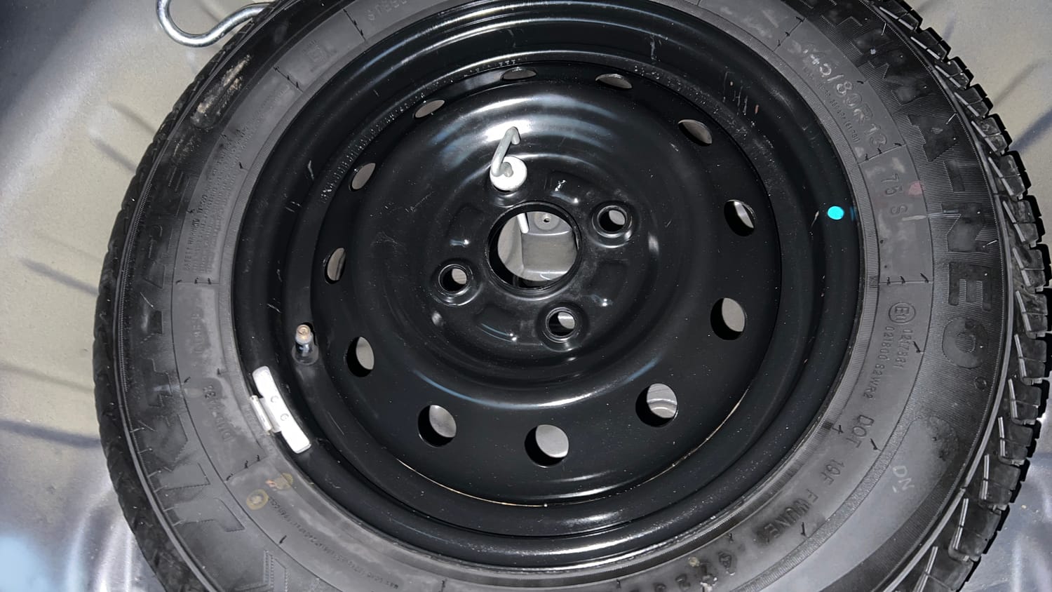 Used 2024 Maruti Suzuki Alto K10 VXi Plus AGS Petrol Automatic tyres SPARE TYRE VIEW