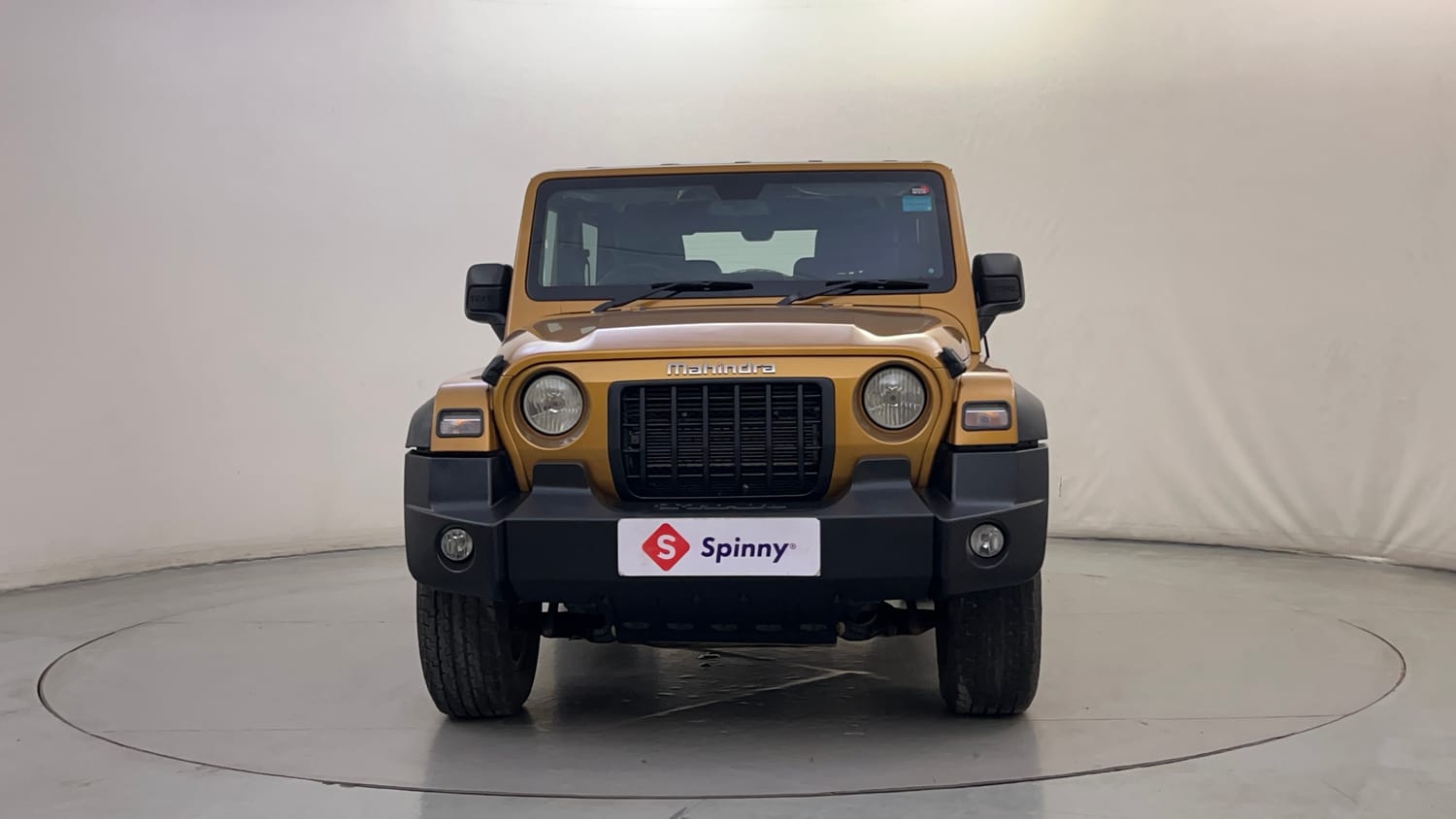 Used 2023 Mahindra Thar LX Hard Top Petrol AT RWD Petrol Automatic exterior FRONT VIEW