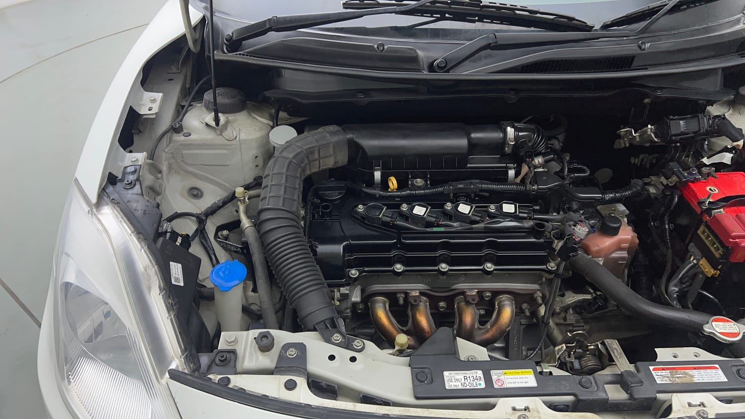 Used 2019 Maruti Suzuki Dzire ZXi AMT Petrol Automatic engine ENGINE RIGHT SIDE VIEW
