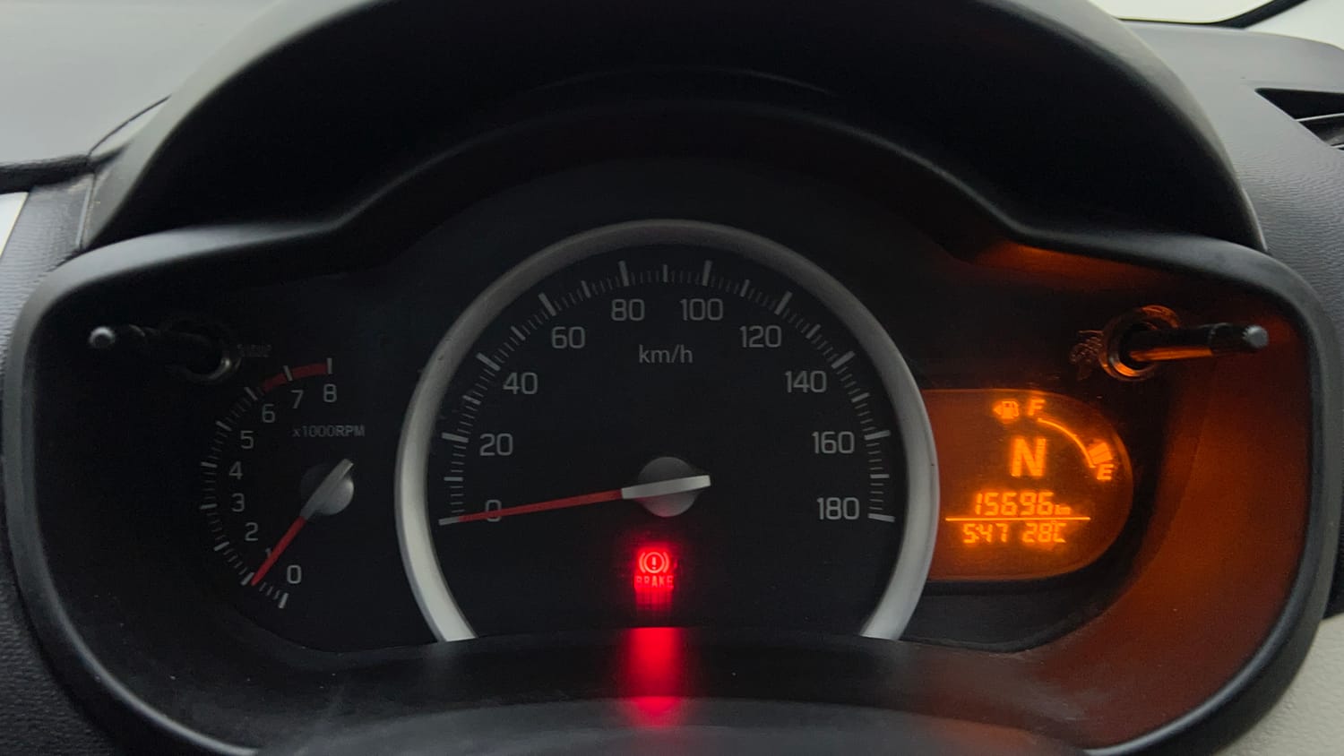 Used 2017 Maruti Suzuki Celerio ZXI (O) AMT Petrol Automatic interior CLUSTERMETER VIEW