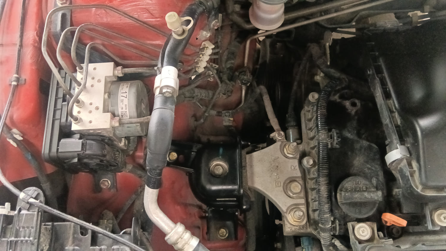Used 2022 Maruti Suzuki Brezza ZXi Plus Petrol Manual engine ENGINE RIGHT SIDE VIEW