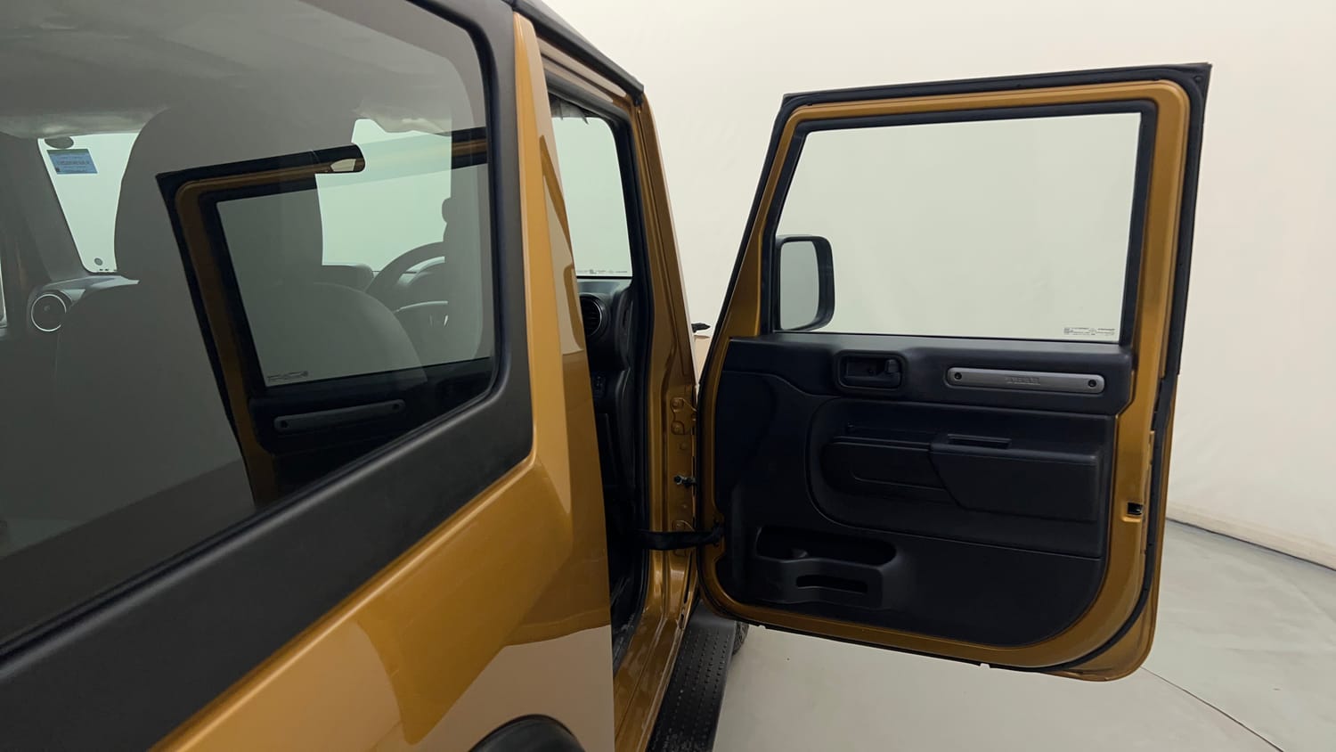 Used 2023 Mahindra Thar LX Hard Top Petrol AT RWD Petrol Automatic interior RIGHT FRONT DOOR OPEN VIEW