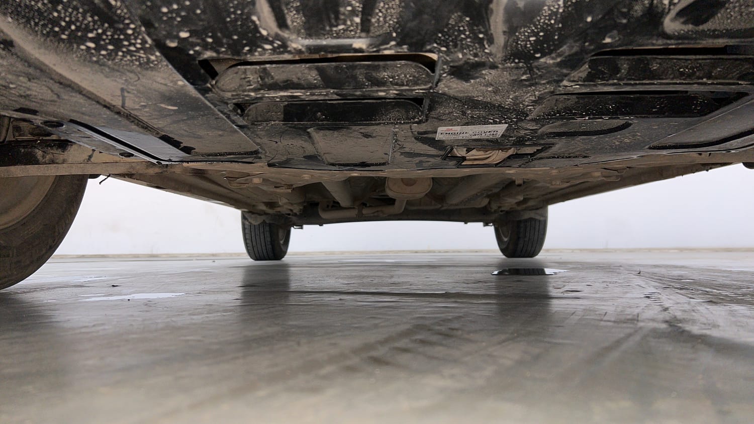 Used 2019 Hyundai Creta SX 1.6 Petrol Petrol Manual extra FRONT LEFT UNDERBODY VIEW