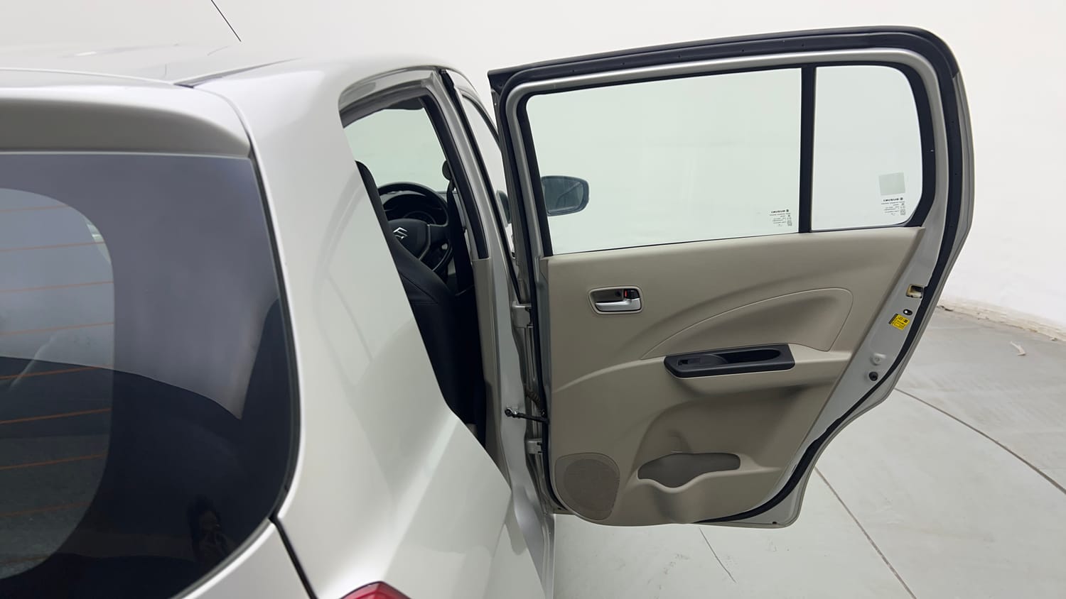 Used 2017 Maruti Suzuki Celerio ZXI (O) AMT Petrol Automatic interior RIGHT REAR DOOR OPEN VIEW