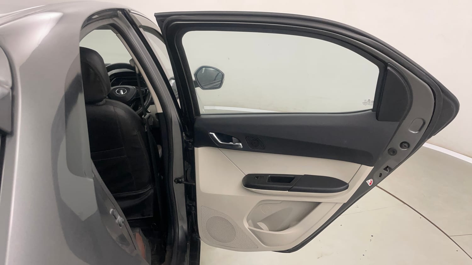 Used 2022 Tata Tiago Revotron XZ Plus Cng (outside fitted) Cng Manual interior RIGHT REAR DOOR OPEN VIEW