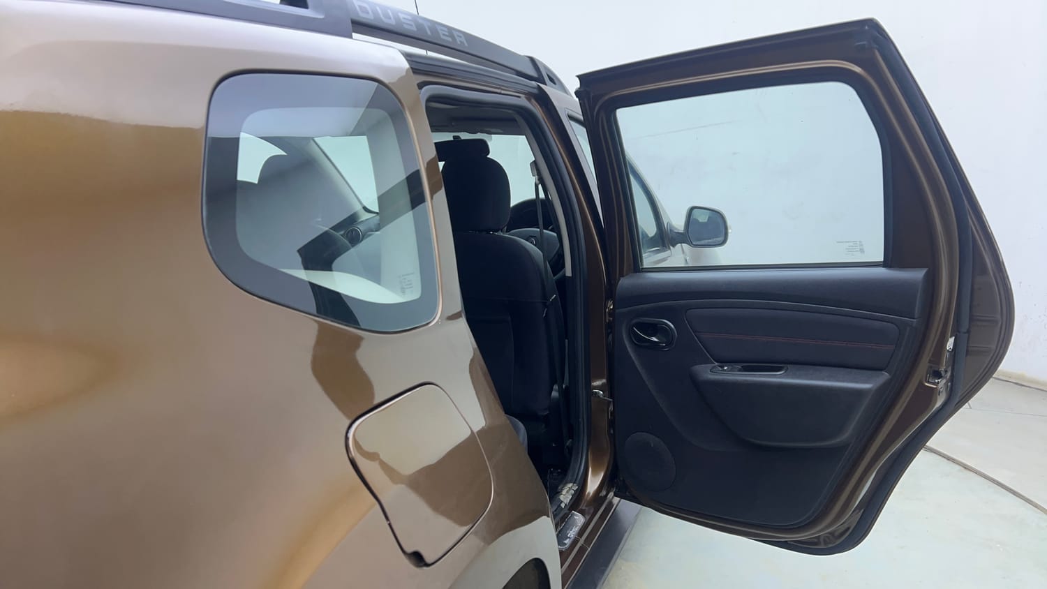Used 2017 Renault Duster 85 PS RXS 4X2 MT Diesel Diesel Manual interior RIGHT REAR DOOR OPEN VIEW