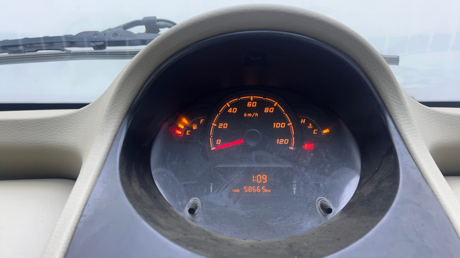 Used 2016 Tata Nano GenX XT Petrol Manual interior CLUSTERMETER VIEW