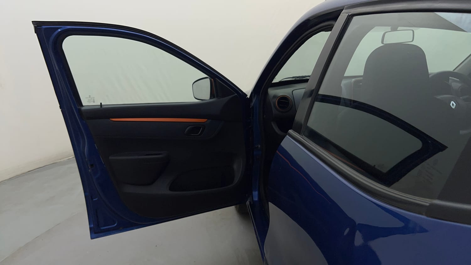 Used 2017 Renault Kwid CLIMBER 1.0 AMT Petrol Automatic interior LEFT FRONT DOOR OPEN VIEW