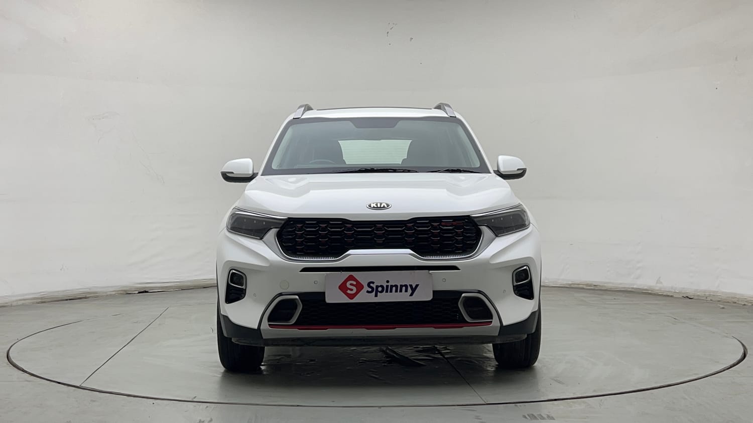 Used 2021 Kia Sonet GTX Plus 1.5 AT Diesel Automatic exterior FRONT VIEW