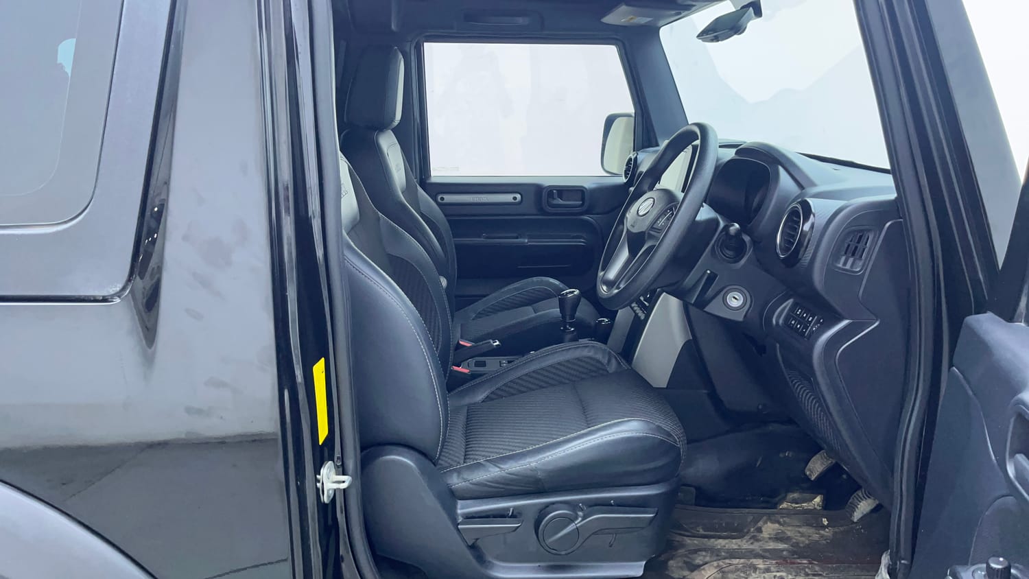 Used 2021 mahindra Thar LX Hard Top Diesel MT 4WD Diesel Manual interior RIGHT SIDE FRONT DOOR CABIN VIEW