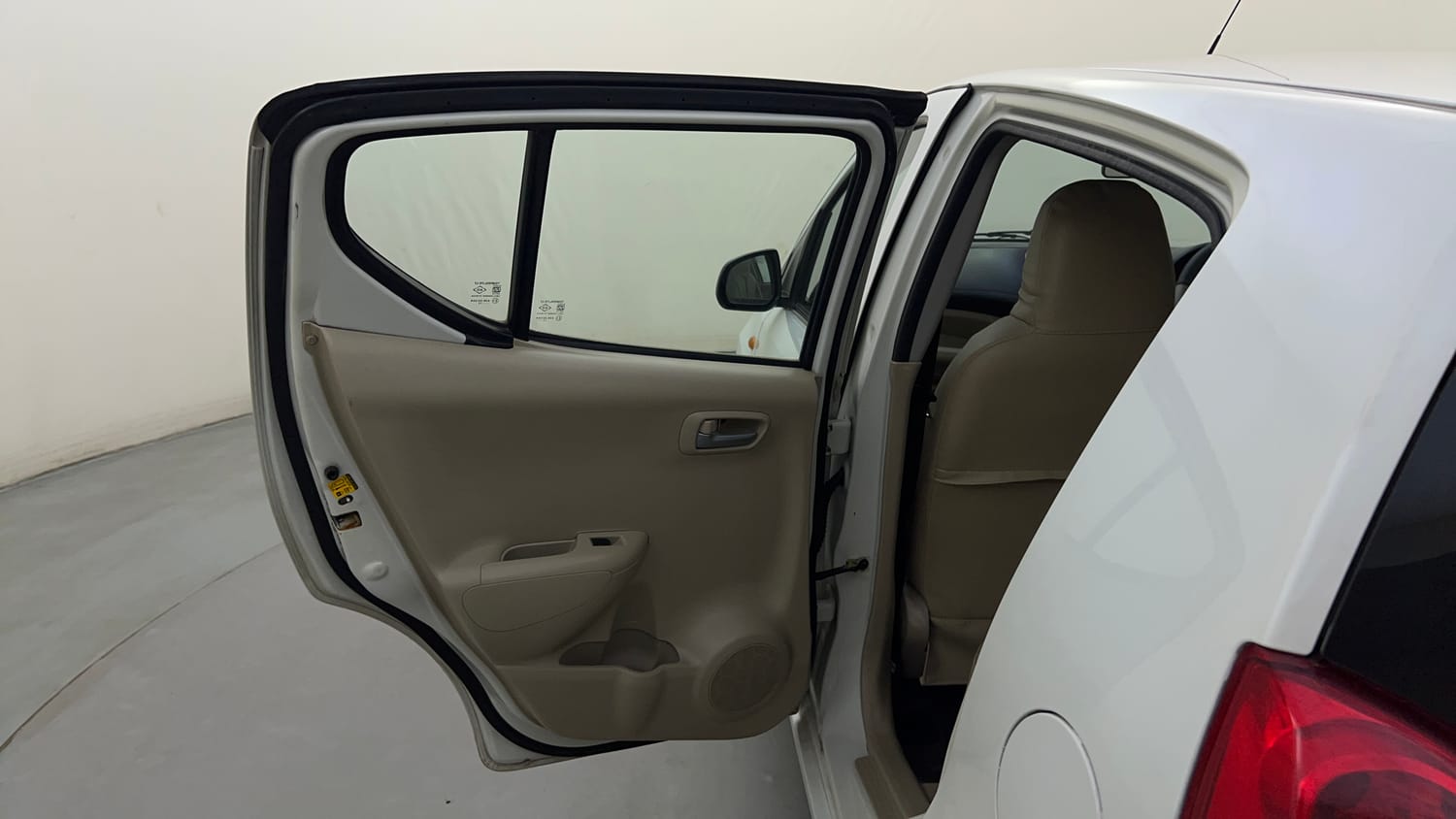 Used 2013 Maruti Suzuki A-Star Vxi (ABS) AT Petrol Automatic interior LEFT REAR DOOR OPEN VIEW