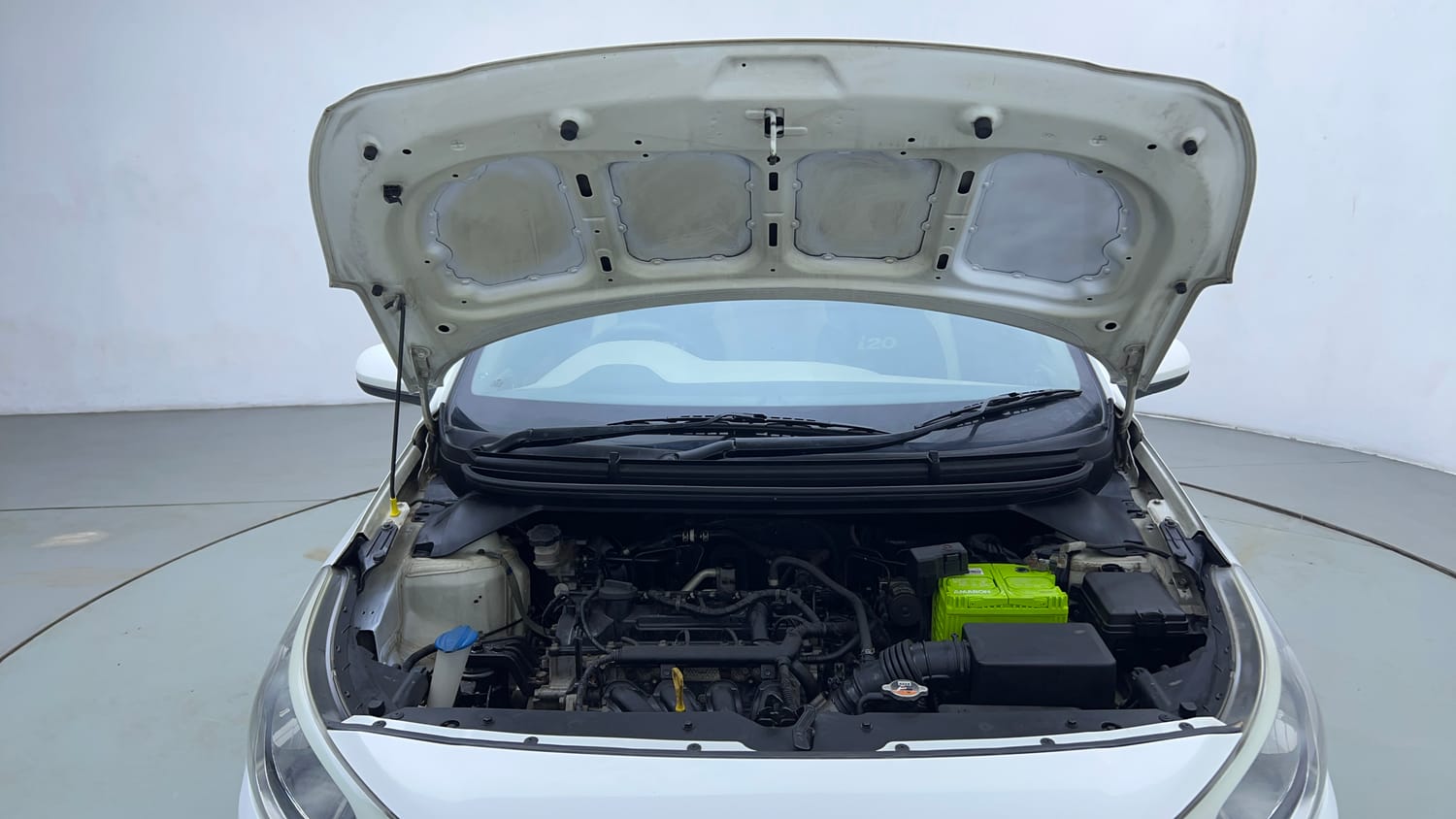 Used 2018 Hyundai Elite i20 Magna Executive 1.2 Petrol Manual engine ENGINE & BONNET OPEN FRONT VIEW