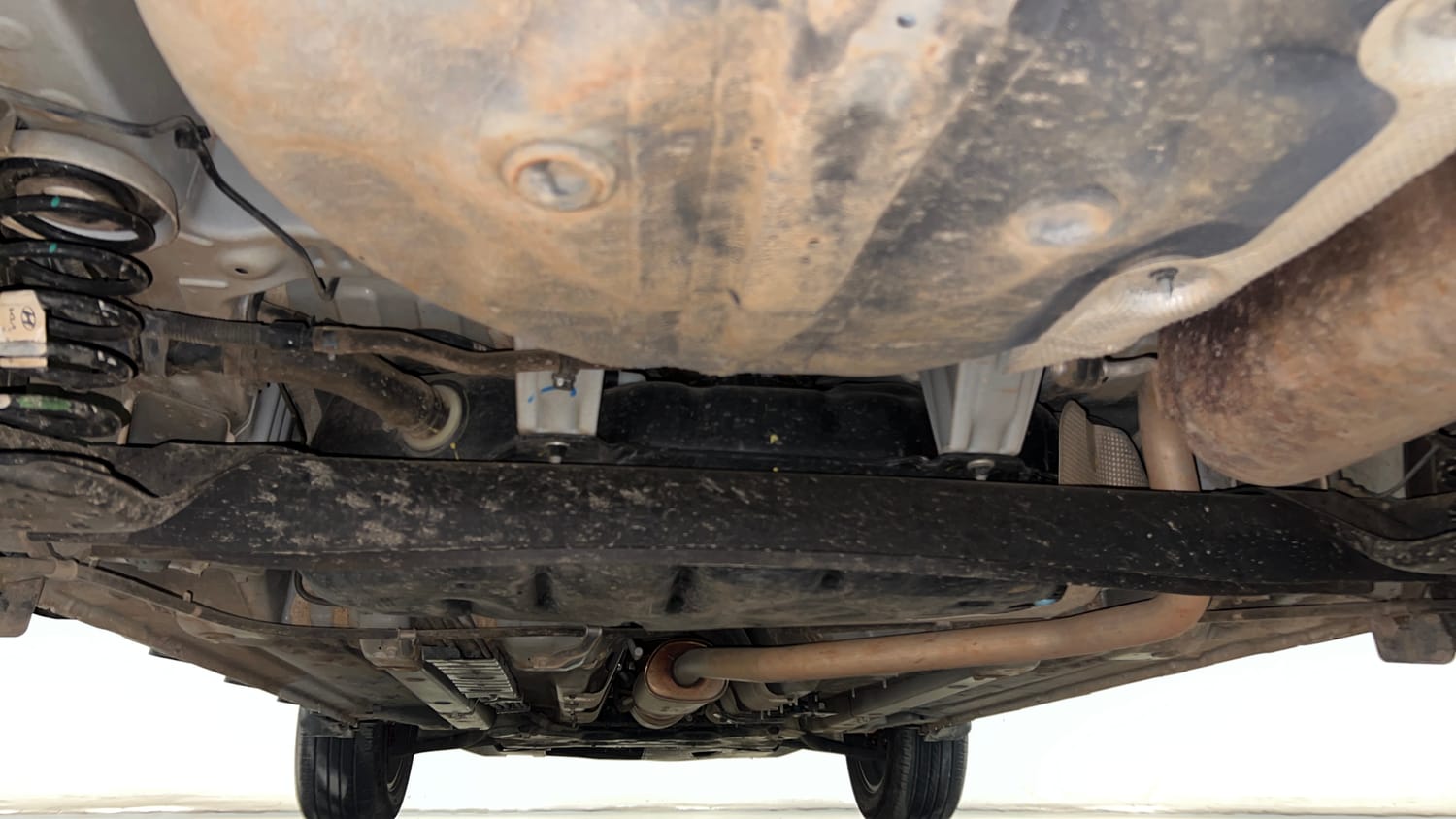 Used 2024 Hyundai Venue N-Line N8 DCT Petrol Automatic extra REAR UNDERBODY VIEW (TAKEN FROM REAR)