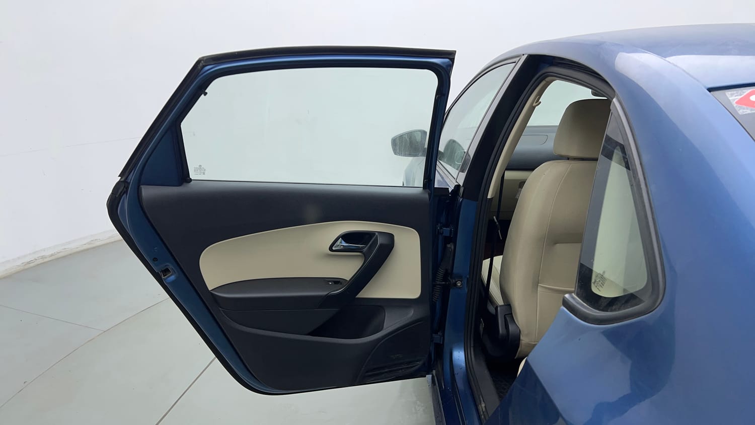 Used 2018 Skoda Rapid Style 1.6 MPI Petrol Manual interior LEFT REAR DOOR OPEN VIEW