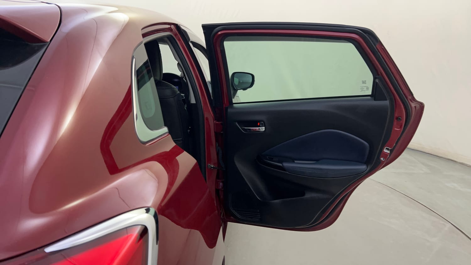 Used 2022 Maruti Suzuki Baleno Alpha AGS Petrol Automatic interior RIGHT REAR DOOR OPEN VIEW