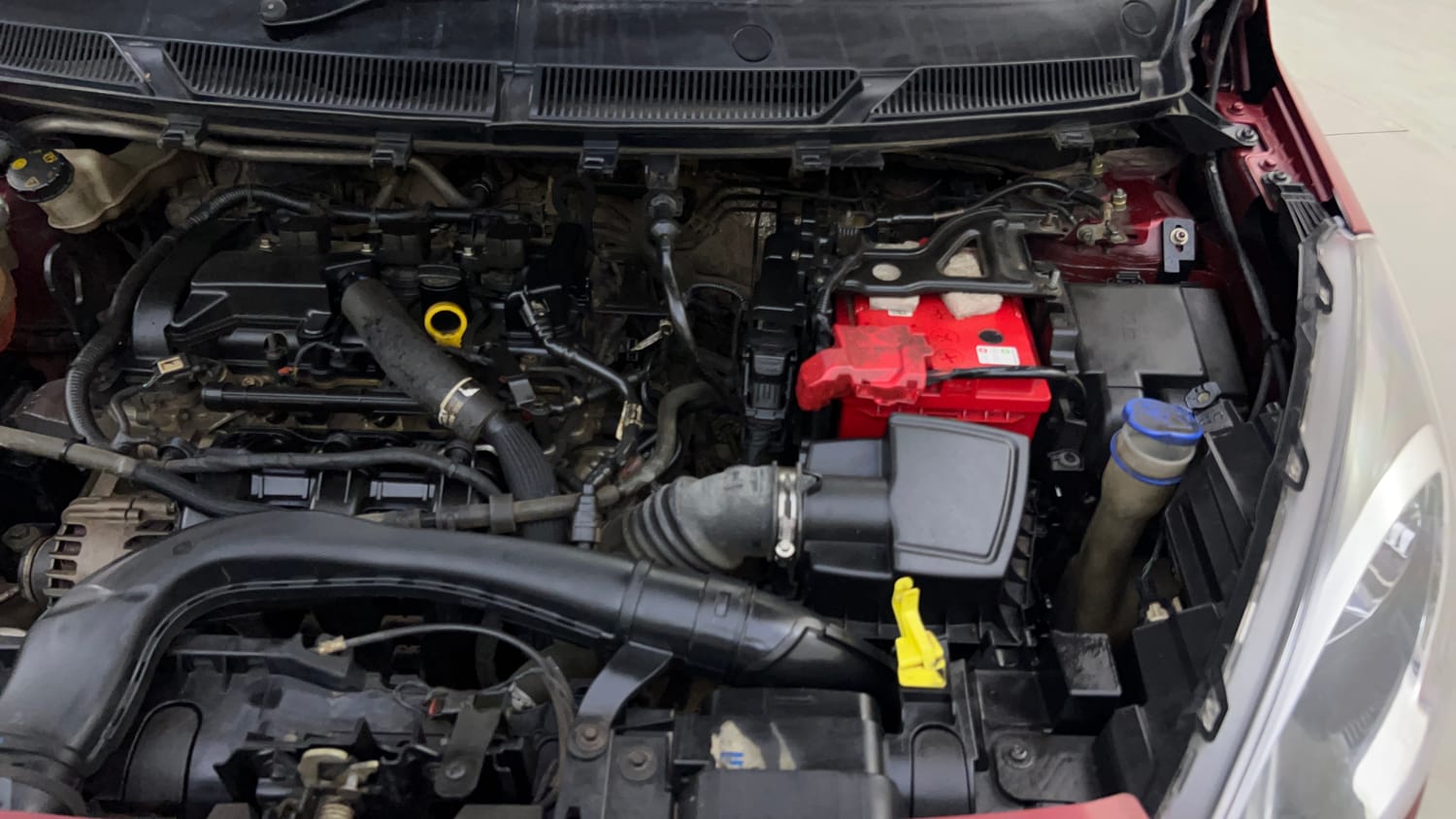 Used 2019 Ford Freestyle Titanium Plus 1.2 Ti-VCT Petrol Manual engine ENGINE LEFT SIDE VIEW