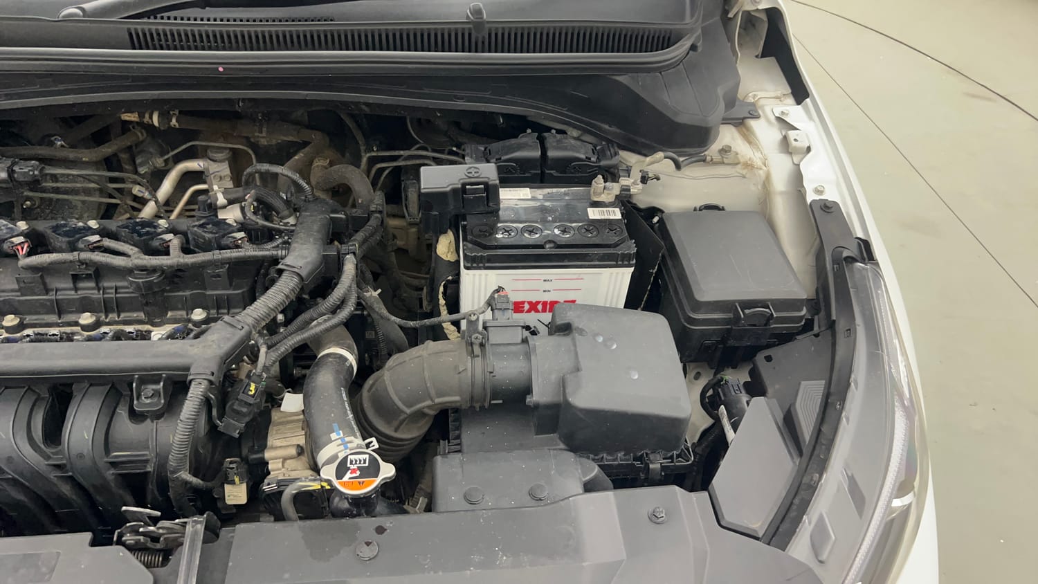 Used 2022 Hyundai New i20 Asta (O) 1.2 MT Petrol Manual engine ENGINE LEFT SIDE VIEW
