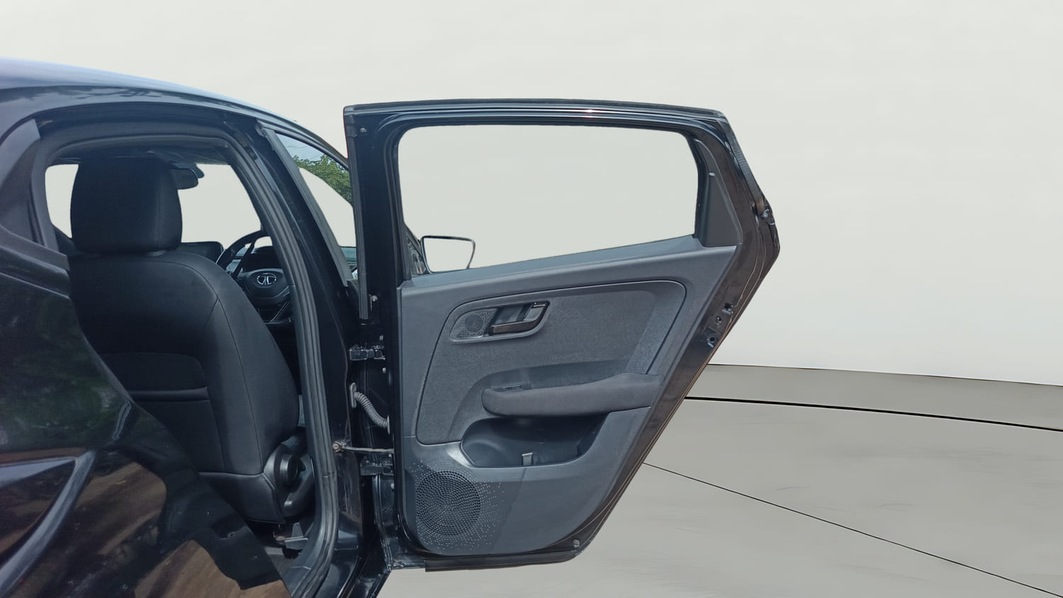 Used 2023 Tata Altroz XZA Plus (S) Dark Edition Petrol Automatic interior RIGHT REAR DOOR OPEN VIEW