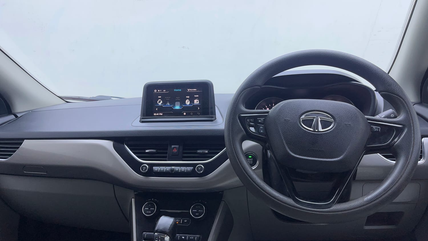 Used 2019 Tata Nexon XZA Plus Petrol Petrol Automatic interior DASHBOARD VIEW