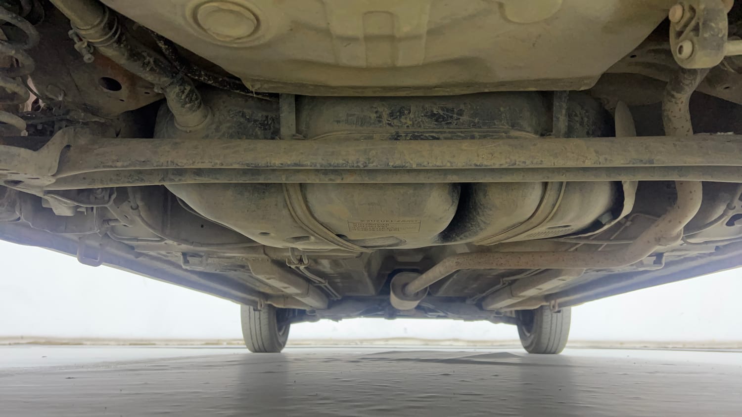Used 2019 Maruti Suzuki Celerio X ZXi Petrol Manual extra REAR UNDERBODY VIEW (TAKEN FROM REAR)