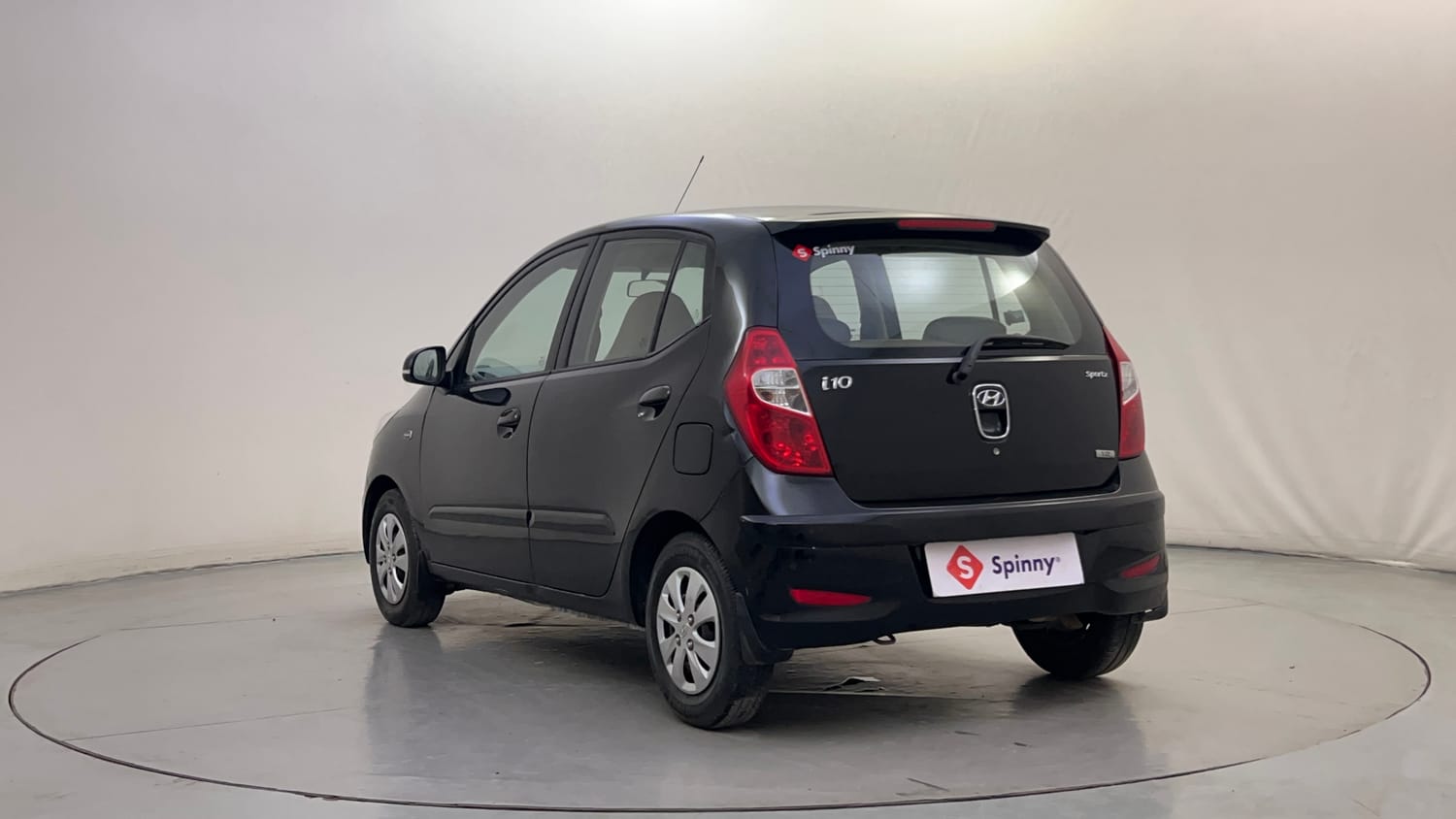 Used 2013 Hyundai i10 Sportz 1.2 Kappa2 Petrol Manual exterior LEFT REAR CORNER VIEW