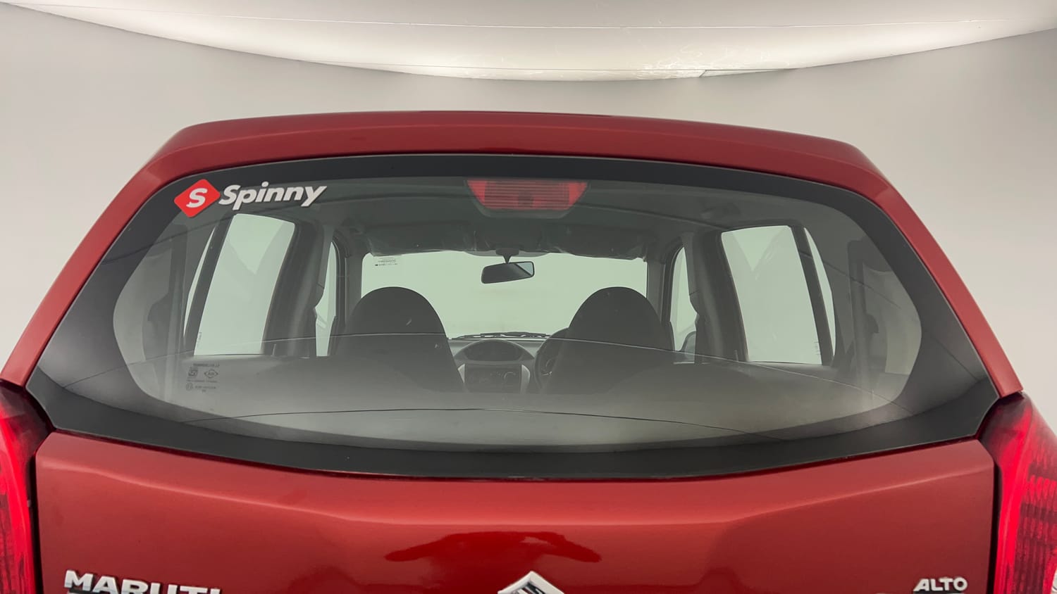 Used 2014 Maruti Suzuki Alto 800 Lxi Petrol Manual exterior BACK WINDSHIELD VIEW
