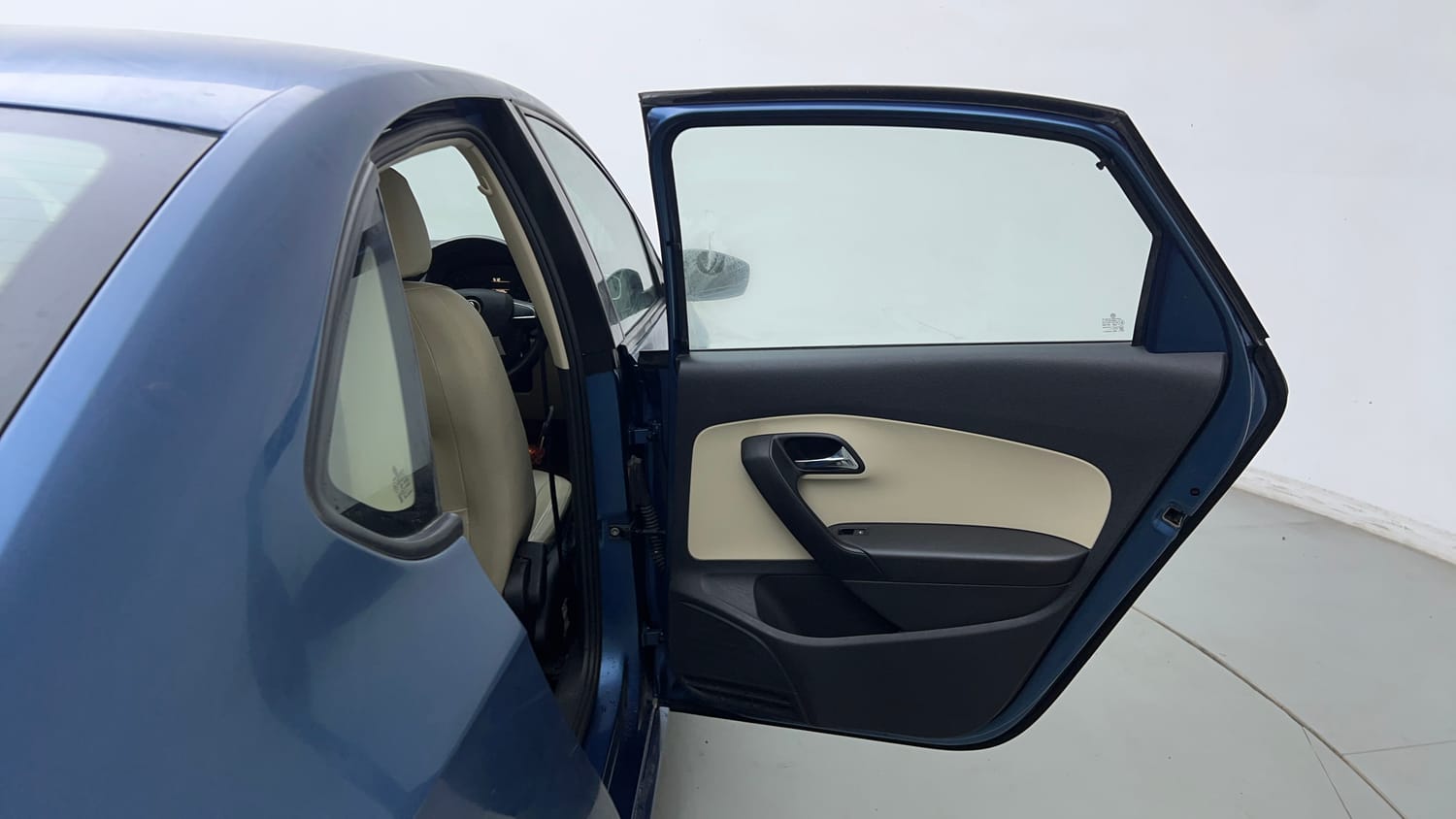 Used 2018 Skoda Rapid Style 1.6 MPI Petrol Manual interior RIGHT REAR DOOR OPEN VIEW