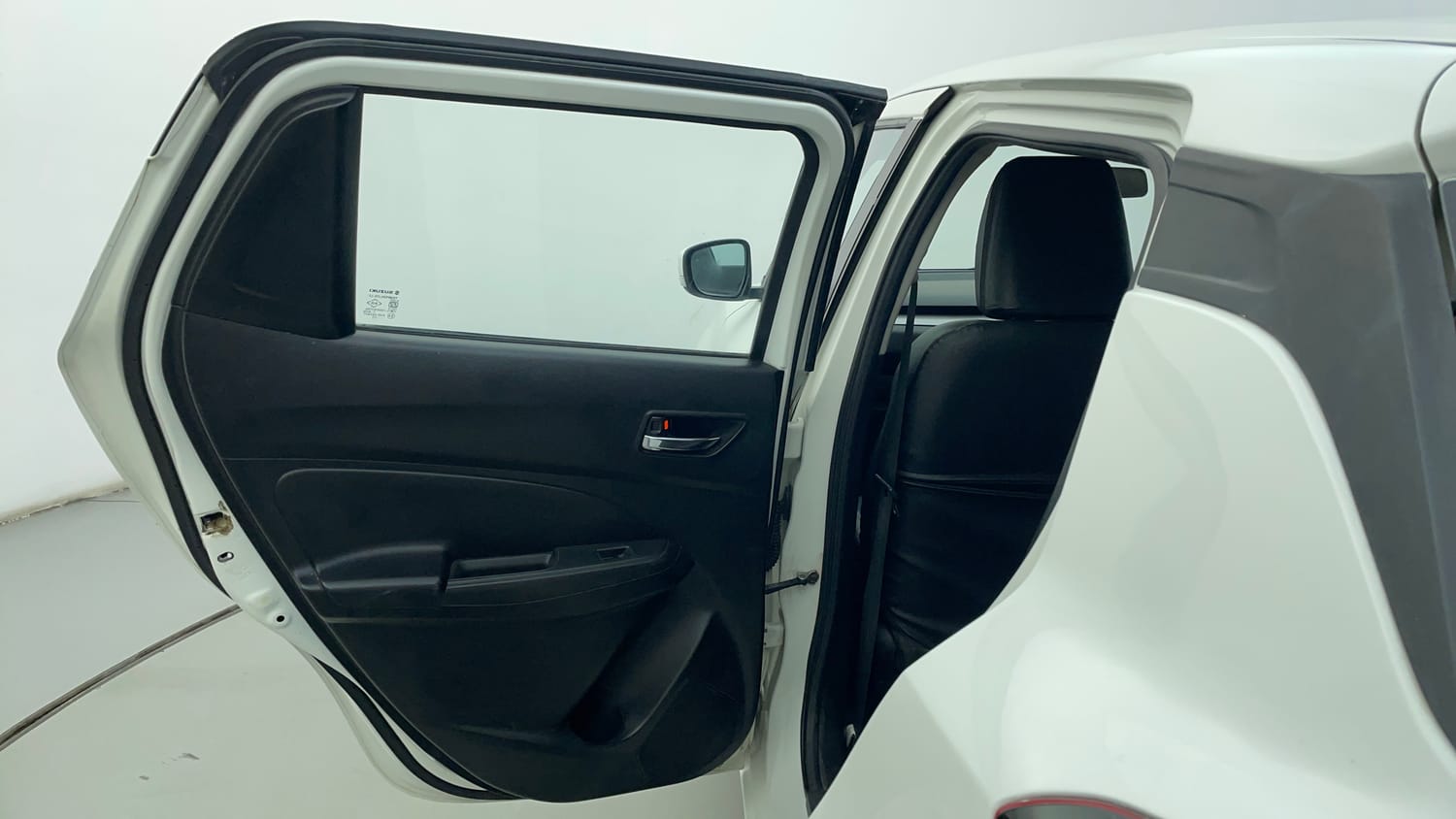 Used 2022 Maruti Suzuki Swift VXi Petrol Manual interior LEFT REAR DOOR OPEN VIEW
