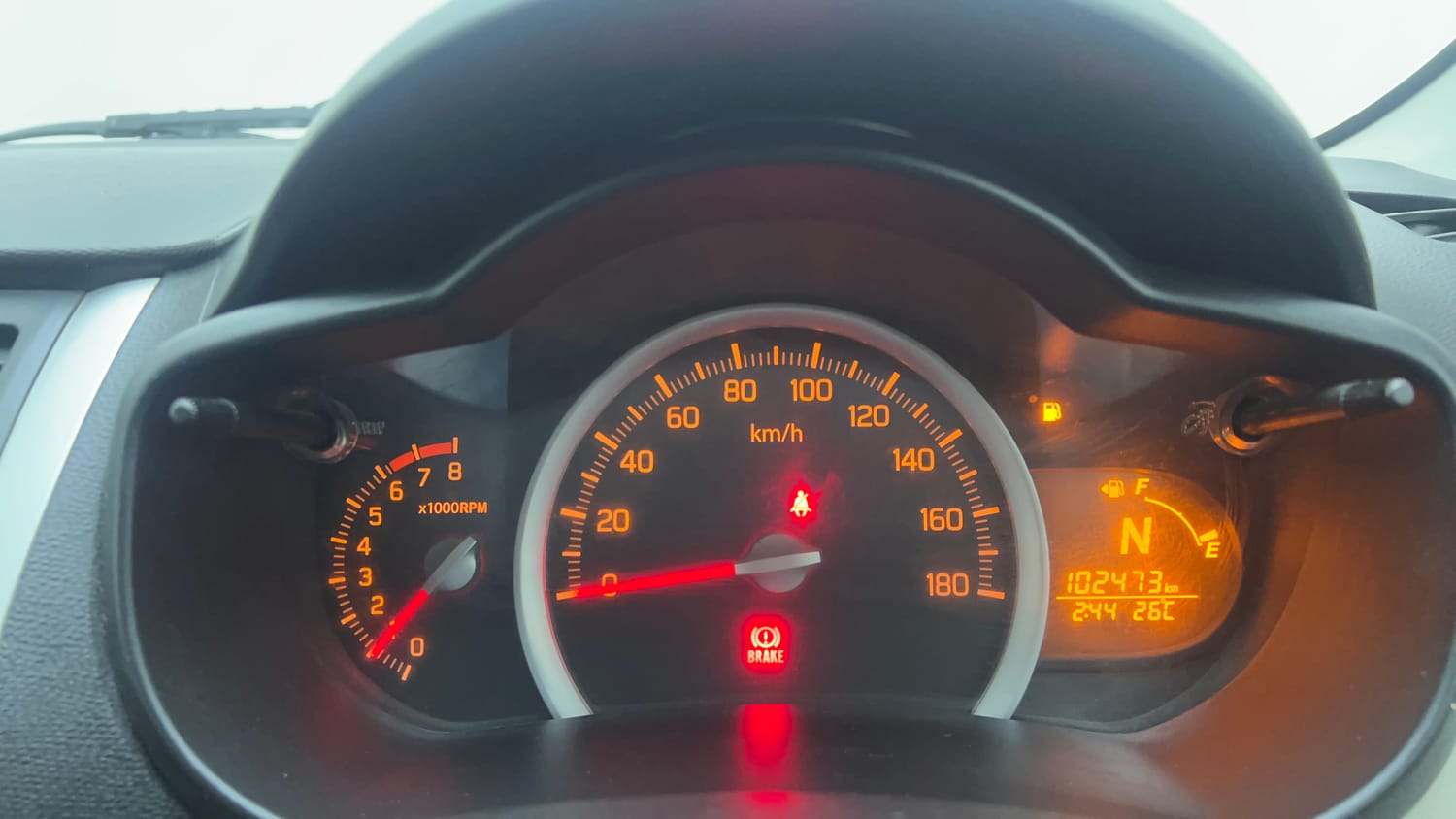 Used 2017 Maruti Suzuki Celerio ZXi AMT Petrol Automatic interior CLUSTERMETER VIEW
