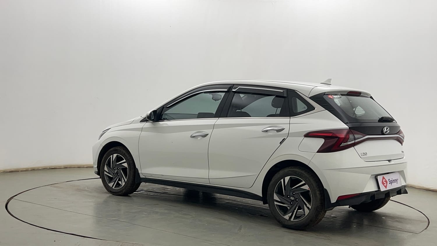 Used 2022 Hyundai New i20 Asta (O) 1.2 MT Petrol Manual exterior LEFT REAR CORNER VIEW