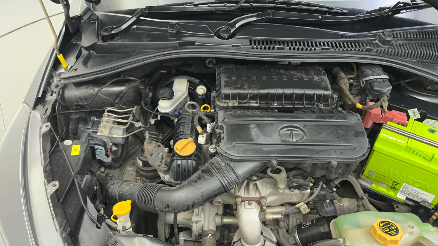 Used 2022 Tata Tigor XZ CNG Cng Manual engine ENGINE RIGHT SIDE VIEW