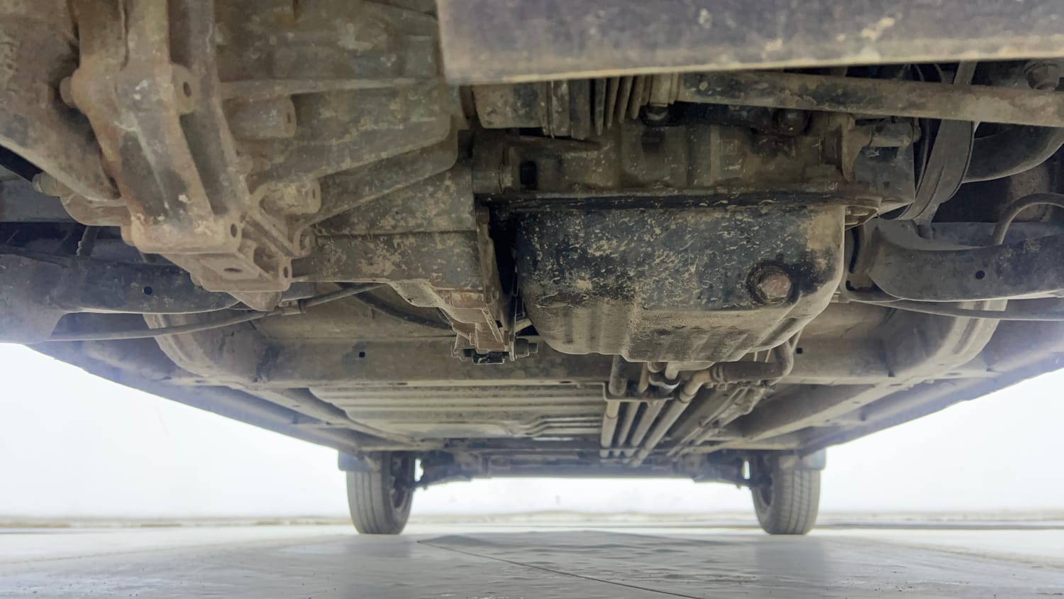 Used 2016 Tata Nano GenX XT Petrol Manual extra REAR UNDERBODY VIEW (TAKEN FROM REAR)