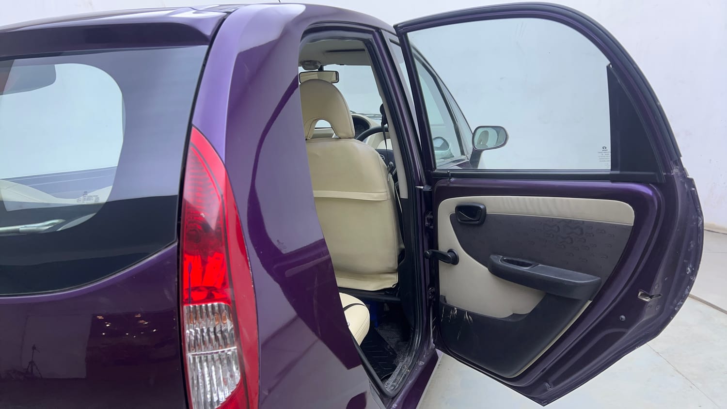 Used 2016 Tata Nano GenX XT Petrol Manual interior RIGHT REAR DOOR OPEN VIEW