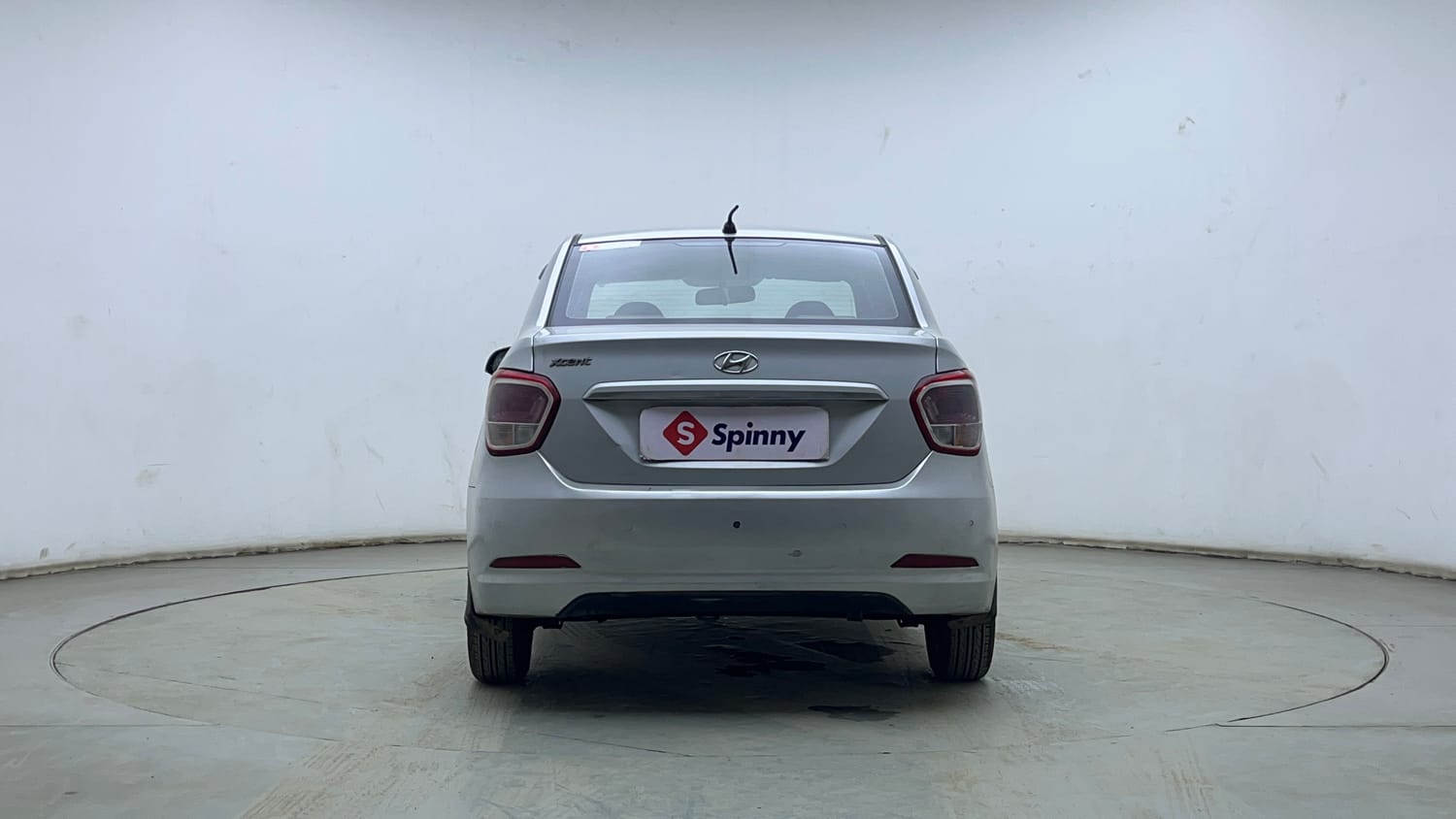 Used 2015 Hyundai Xcent S 1.2 (O) Petrol Manual exterior BACK VIEW