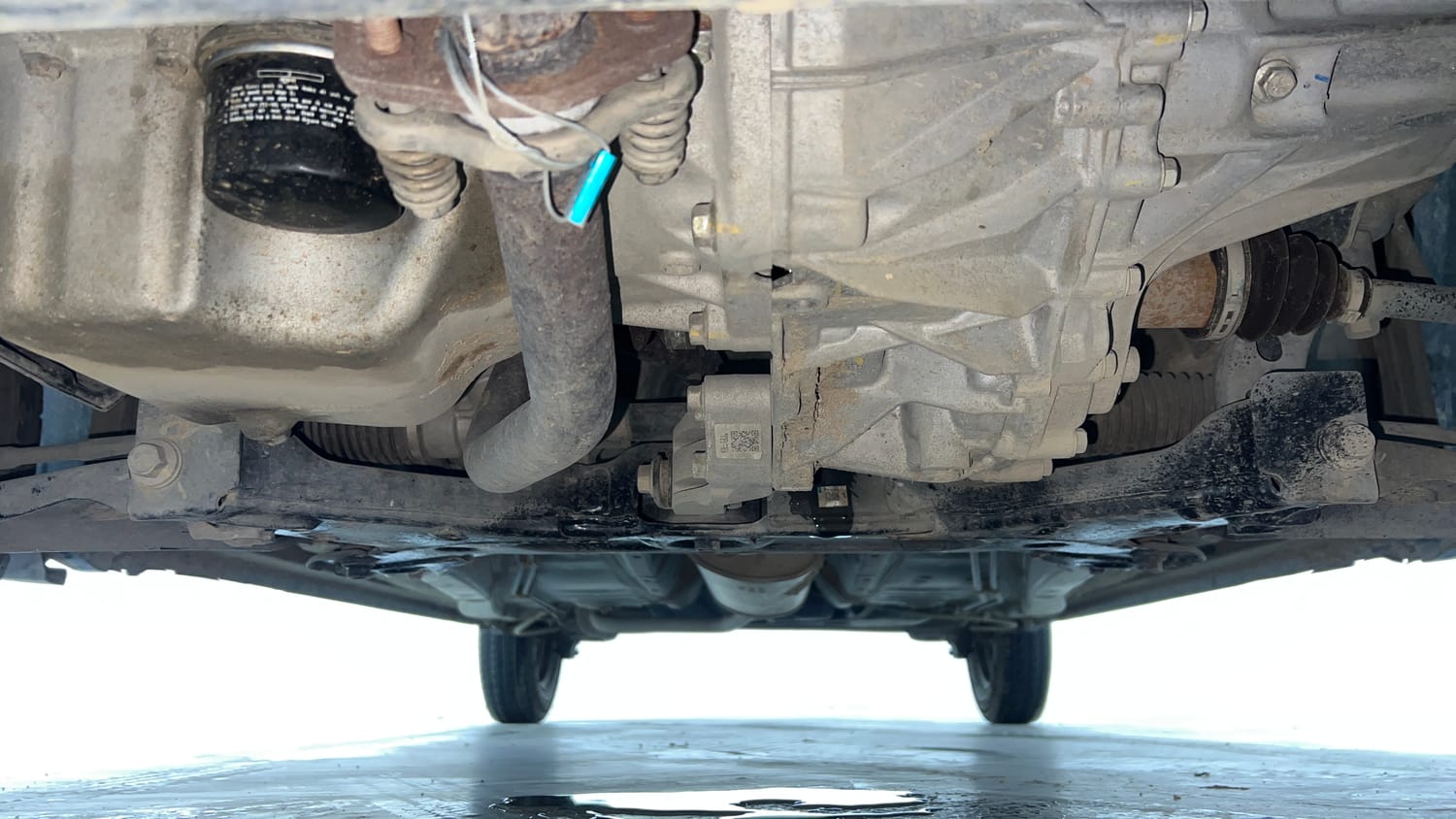Used 2024 Maruti Suzuki Alto K10 VXi Plus AGS Petrol Automatic extra FRONT LEFT UNDERBODY VIEW