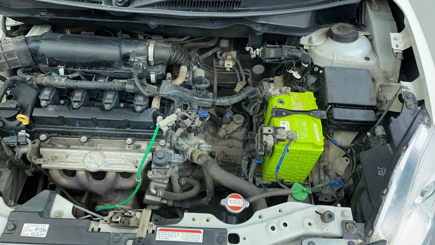 Used 2022 Maruti Suzuki Swift VXi Petrol Manual engine ENGINE LEFT SIDE VIEW