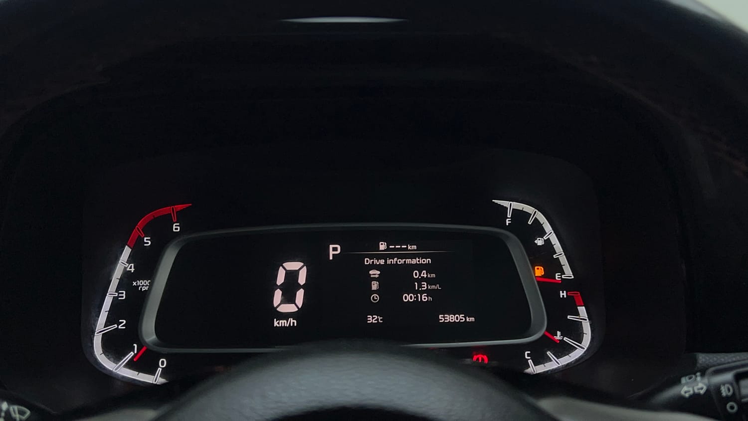 Used 2021 Kia Sonet GTX Plus 1.5 AT Diesel Automatic interior CLUSTERMETER VIEW