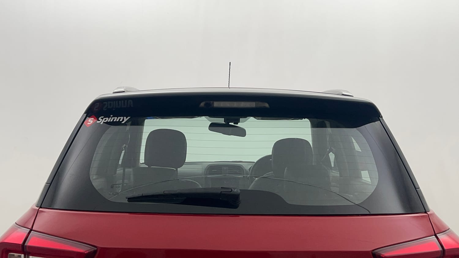 Used 2022 Maruti Suzuki Vitara Brezza [2020-2022] ZXI Plus Dual Tone Petrol Manual exterior BACK WINDSHIELD VIEW