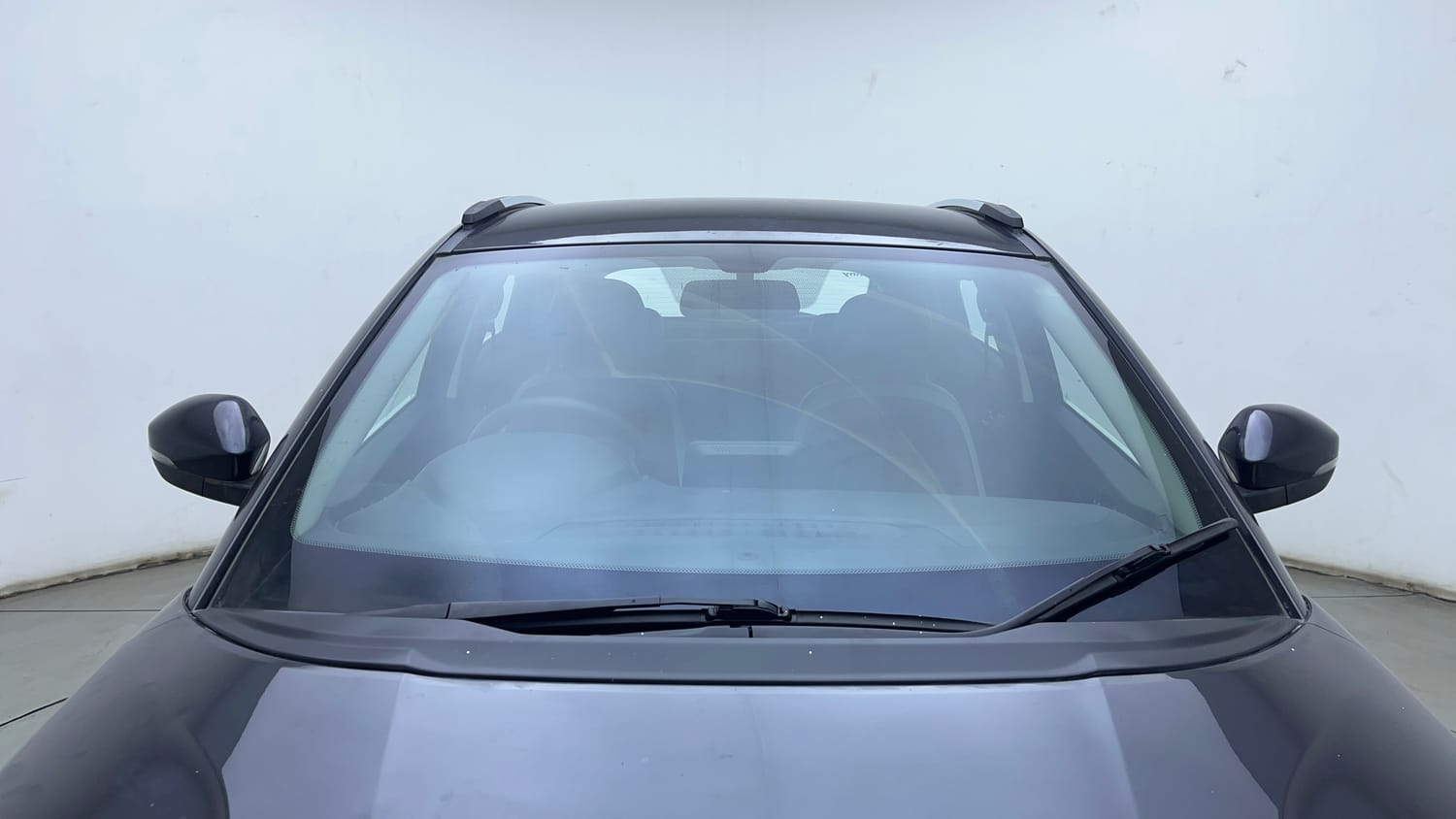 Used 2019 Tata Nexon XZA Plus Petrol Petrol Automatic exterior FRONT WINDSHIELD VIEW