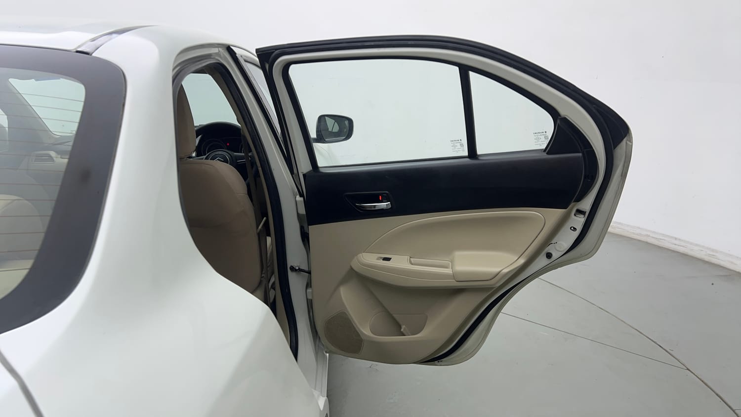 Used 2019 Maruti Suzuki Dzire ZXi AMT Petrol Automatic interior RIGHT REAR DOOR OPEN VIEW