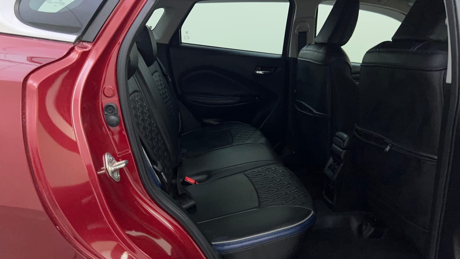 Used 2022 Maruti Suzuki Baleno Alpha AGS Petrol Automatic interior RIGHT SIDE REAR DOOR CABIN VIEW