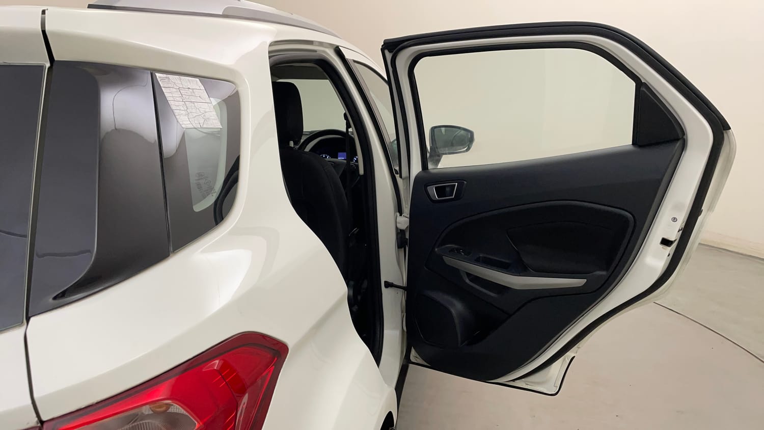 Used 2018 Ford EcoSport Titanium 1.5L Ti-VCT Petrol Manual interior RIGHT REAR DOOR OPEN VIEW