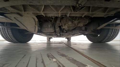 Used 2016 Volkswagen Polo Comfortline 1.2L (P) Petrol Manual extra FRONT LEFT UNDERBODY VIEW