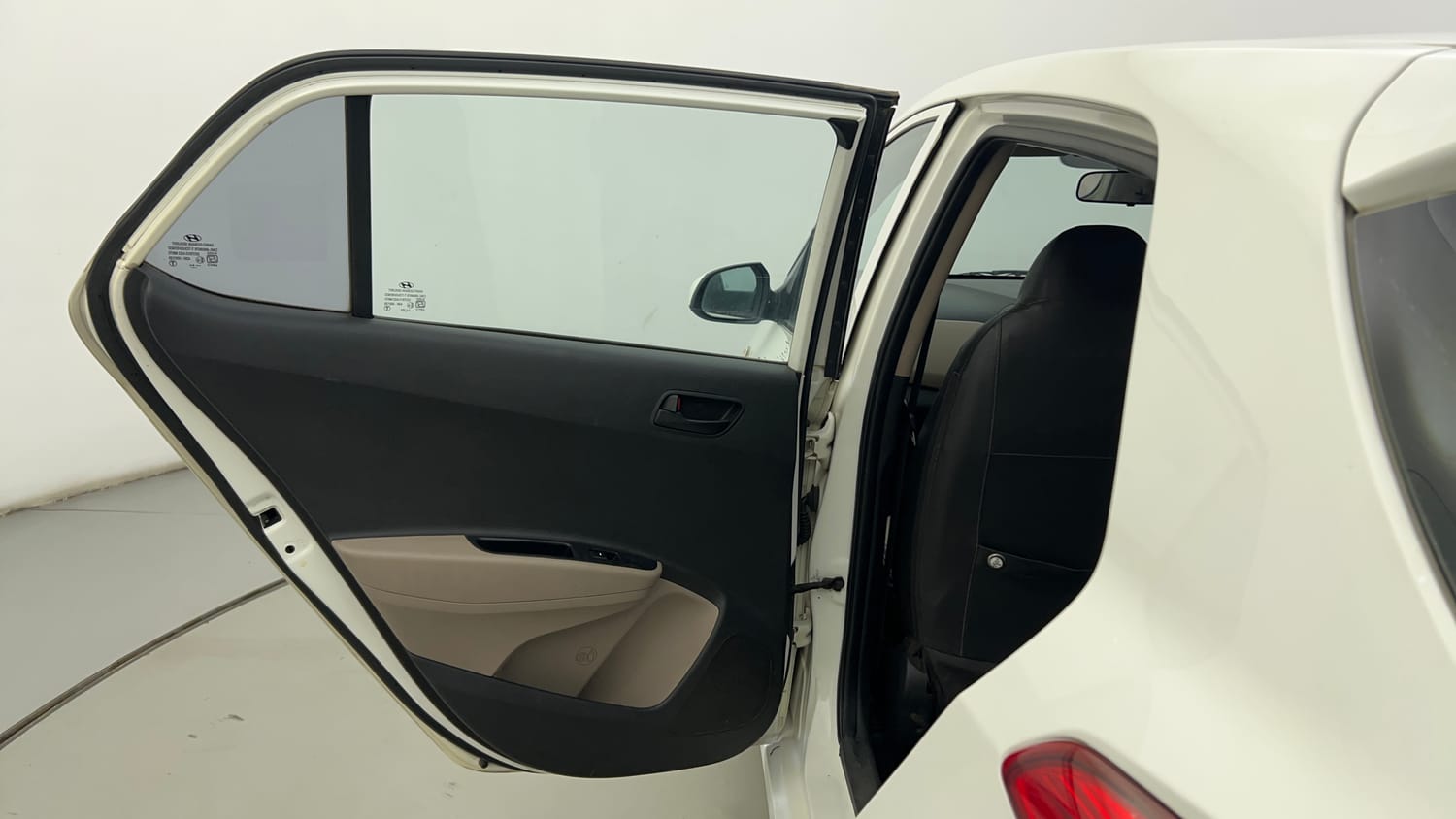 Used 2016 Hyundai Grand i10 Magna AT 1.2 Kappa VTVT Petrol Automatic interior LEFT REAR DOOR OPEN VIEW