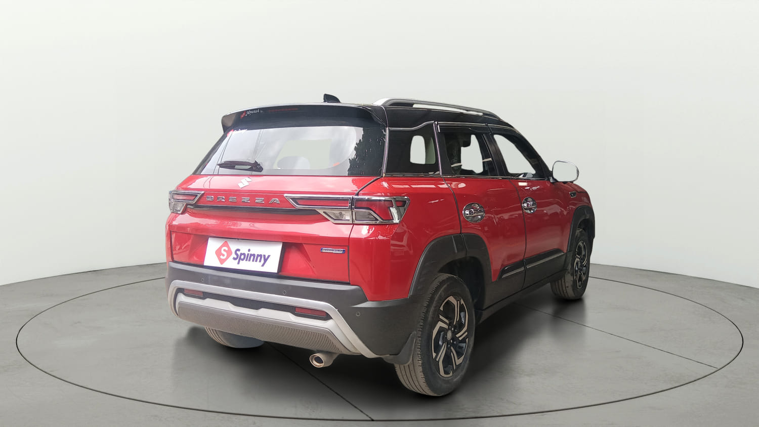 Used 2022 Maruti Suzuki Brezza ZXi Plus Petrol Manual exterior RIGHT REAR CORNER VIEW