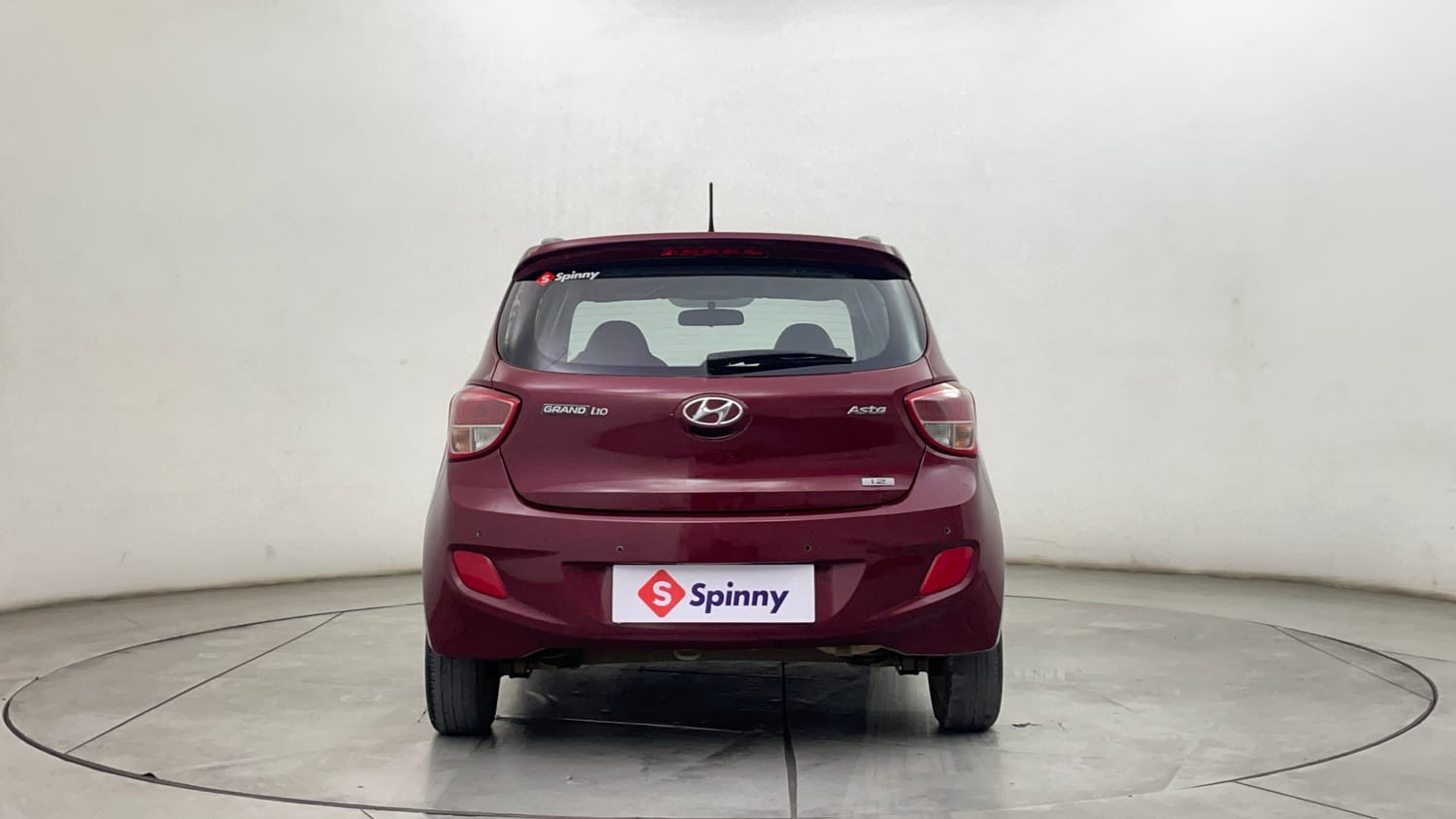 Used 2017 Hyundai Grand i10 Asta 1.2 Kappa VTVT Petrol Manual exterior BACK VIEW