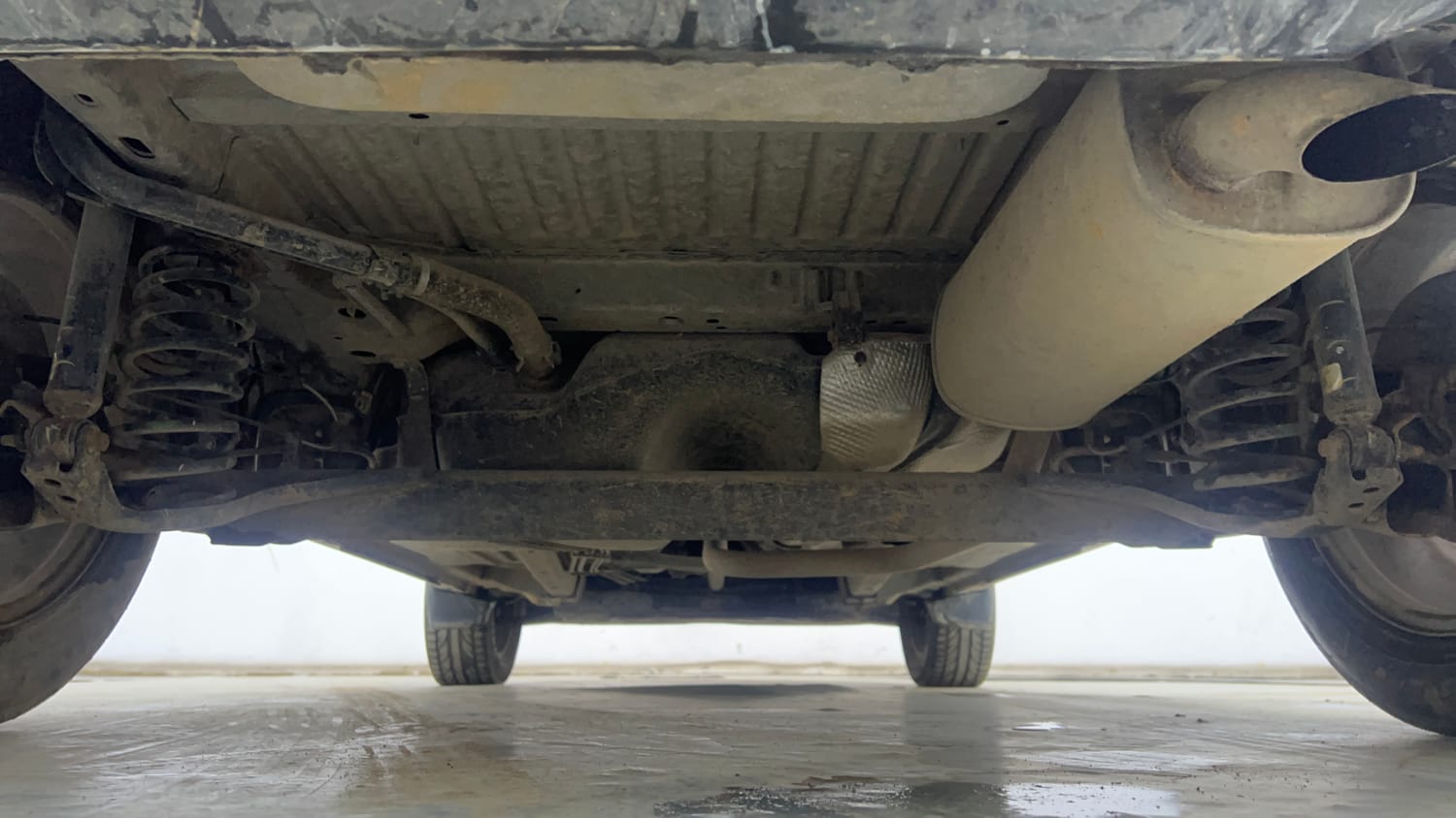 Used 2016 Ford EcoSport Titanium+ 1.5L TDCi Diesel Manual extra REAR UNDERBODY VIEW (TAKEN FROM REAR)