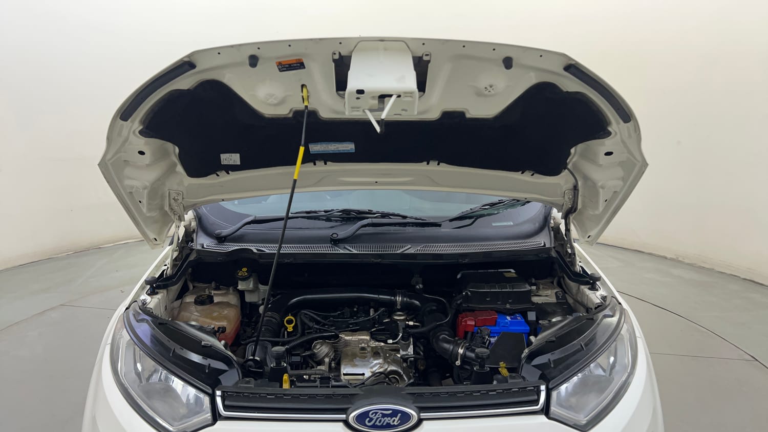 Used 2016 Ford EcoSport Titanium+ 1.0L EcoBoost Petrol Manual engine ENGINE & BONNET OPEN FRONT VIEW